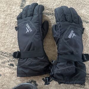 Kombi Black Kids Mittens